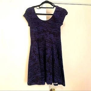 🦋 Urban Outfitters Kimchi Blue Fit and Flare Skater Dress Grunge Boho 🦋